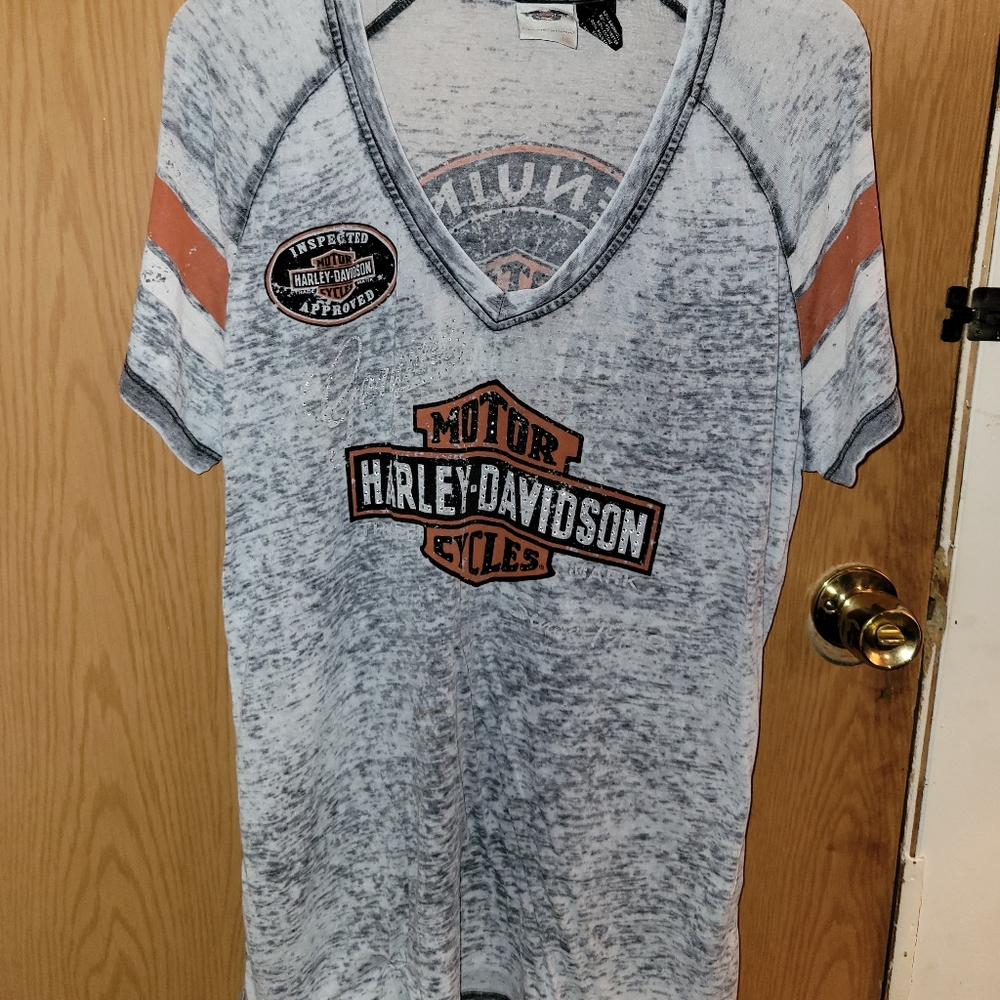 Plus size Harley Davidson shirt